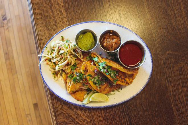 Order Chicken Birria Quesadillas food online from Centraal Grand Cafe & Tappery store, Milwaukee on bringmethat.com