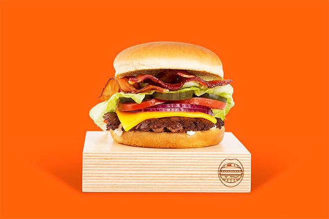 Order Cheesy Bacon Smashmouth food online from Smashmouth Burgers store, Memphis on bringmethat.com
