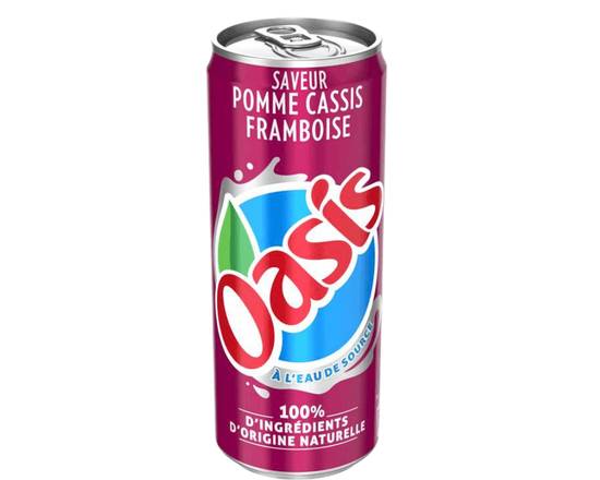 Oasis framboise pommes cassis 33cl🥤
