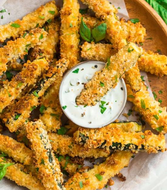 Order Zucchini Sticks App food online from Habeeb Grill By Pita Grill And Creperie store, Franklin on bringmethat.com