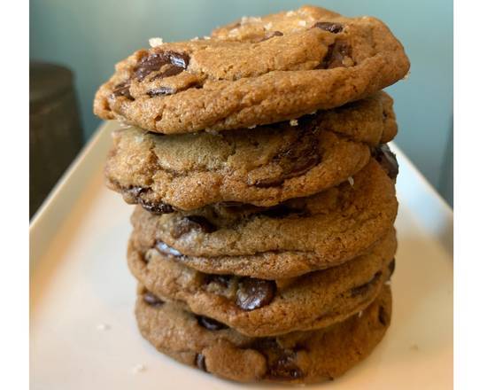 Order Vegan Chocolate Chip Sea Salt Cookie food online from Big Sugar Bakeshop - DTLA store, Los Angeles on bringmethat.com