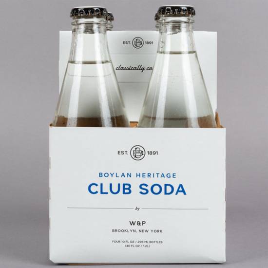 Order Boylan Heritage Club Soda 10 oz 4 pk Bottles food online from Princess Liquors store, Port Saint Lucie on bringmethat.com