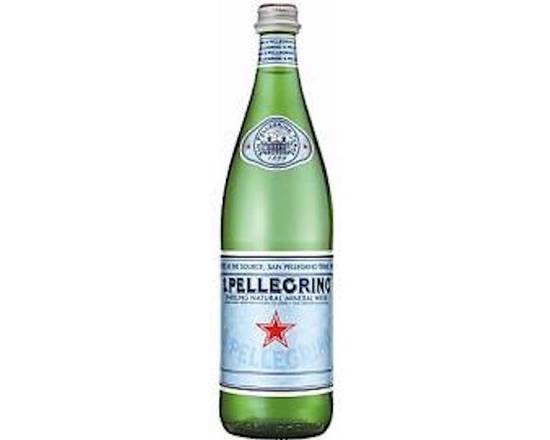Order S.Pellegrino Sparkling Water 25.3oz food online from George's Market store, San Francisco on bringmethat.com