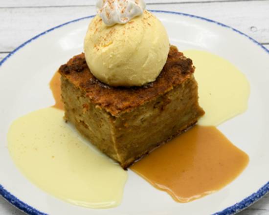 Order Cinnamon Bread Pudding food online from Landry's Seafood House on Lakeshore Dr. store, New Orleans on bringmethat.com