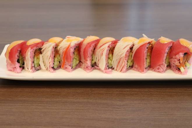 Order Fire cracker roll food online from Sushi Go store, Plano on bringmethat.com