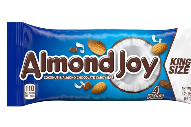 Order Almond Joy King Size food online from Trumbull Super Stop store, Trumbull on bringmethat.com