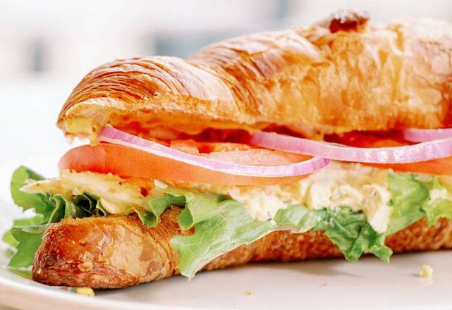Order Tuna Salad Croissant Sandwich food online from Belle Pastry store, Bellevue on bringmethat.com