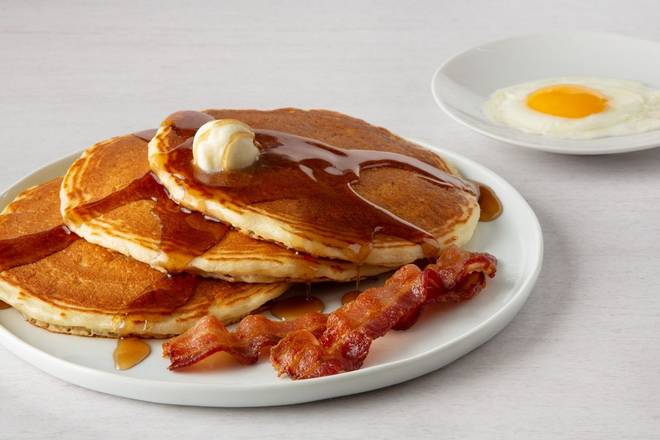 Order Buttermilk Pancake Combo* food online from Village Inn - Hillsborough store, Tampa on bringmethat.com
