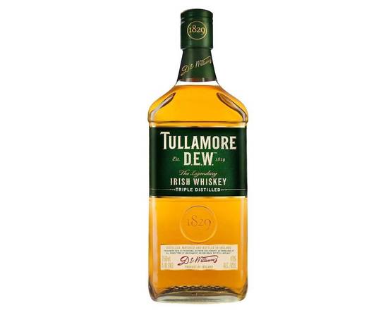 Order Tullamore Dew Irish, 750mL whiskey (40% ABV) food online from Woodbury Wine & Spirits store, ORLANDO on bringmethat.com