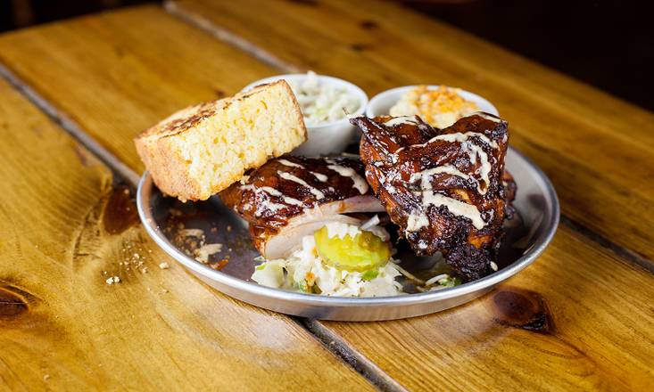 Order Half Chicken Platter food online from Edley's Bar-B-Que store, Nashville on bringmethat.com