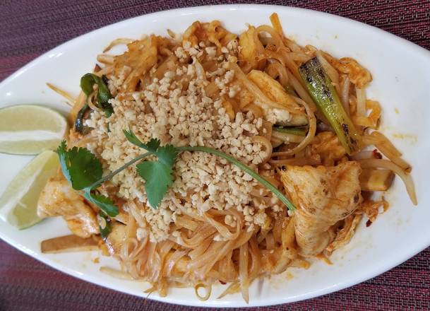 Order Pad Thai (GF) bundle food online from Windsor Asian Bistro store, Windsor on bringmethat.com