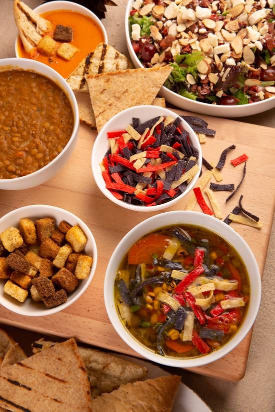 Order Family Soup for 6 food online from F2o Fresh to Order store, Johns Creek on bringmethat.com