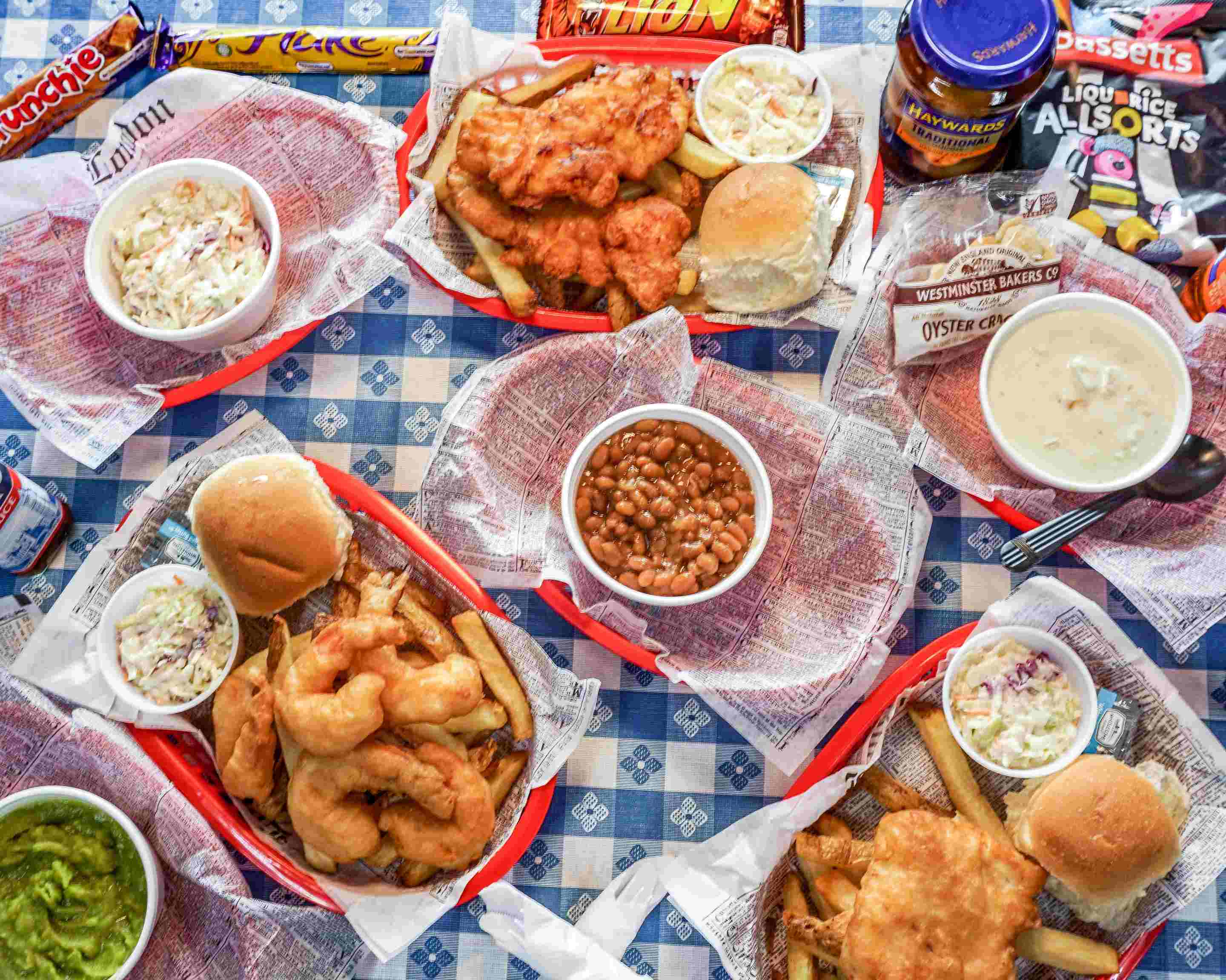 Order OK UK British Fish and Chips Menu Delivery【Menu & Prices】| North