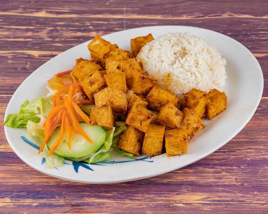 Order Stir-fried Tofu with Chili and Lemongrass food online from Pho 518 Restaurant store, Pearland on bringmethat.com