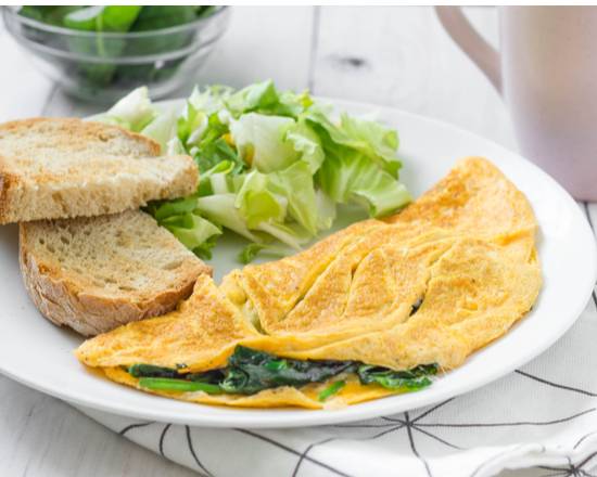 Order Chorizo Omelette food online from Lucy Pancake Bar store, Los Angeles on bringmethat.com