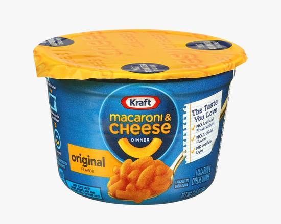Order Kraft Macaroni & Cheese Dinner Microcup    food online from Glenrose Liquor & Mini Mart store, Glendale on bringmethat.com