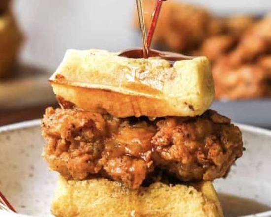 Order Chicken and waffles  food online from Blackout store, Fairburn on bringmethat.com