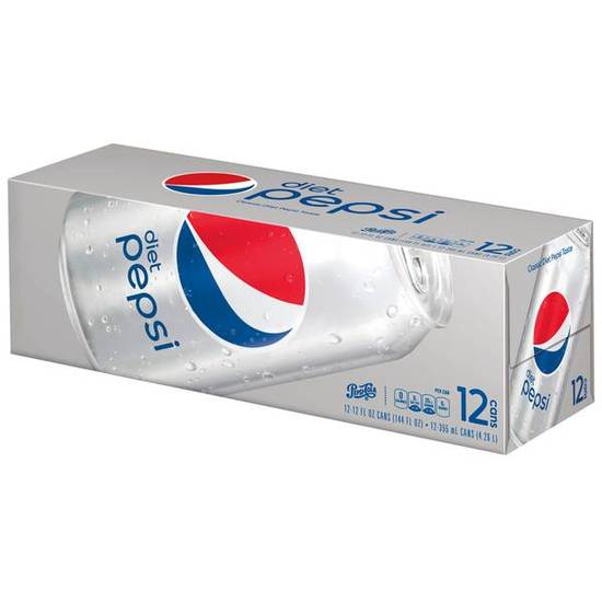 Order Diet Pepsi 12 pack food online from Power Market 3048 store, Fairfield on bringmethat.com