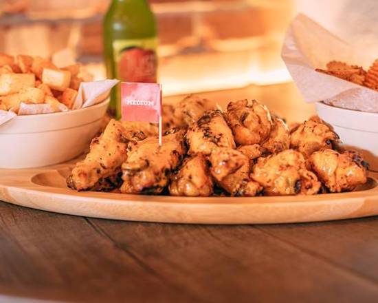 Order Wings Platter food online from The Port Of Peri Peri store, Fremont on bringmethat.com
