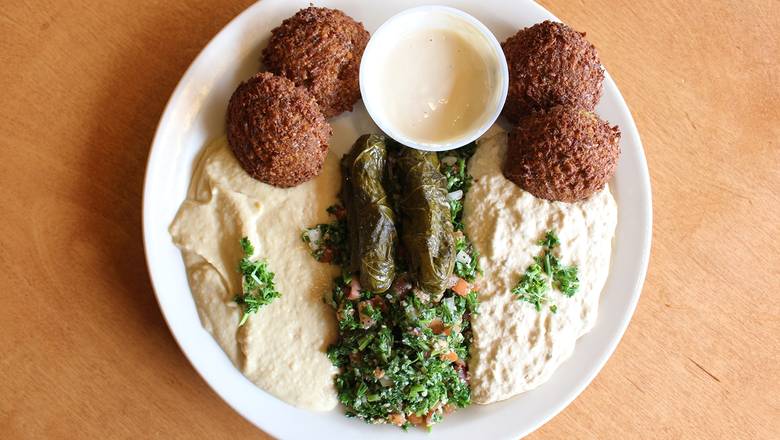 Order Vegetarian Combo food online from Aladdin's Eatery store, Pittsburgh on bringmethat.com