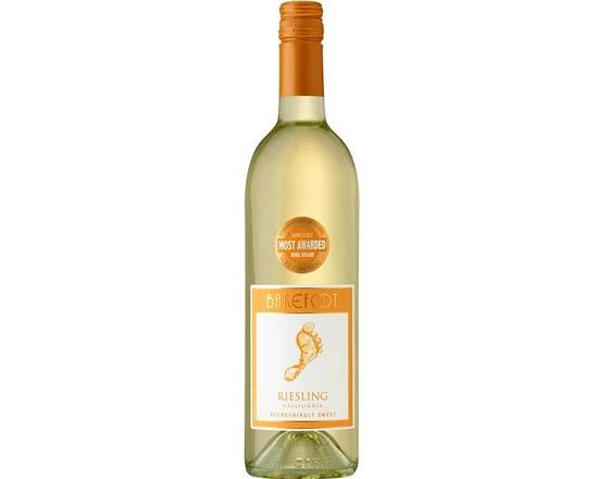 Order Barefoot Riesling  750ml (8% ABV) food online from Richmond Food Center store, Richmond on bringmethat.com