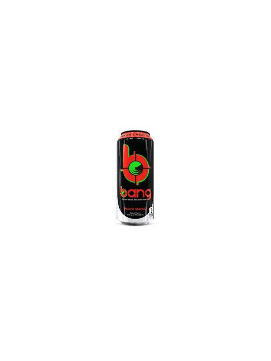 Order Bang Peach Mango 16 OZ can food online from Chevron Extramile store, W Sacramento on bringmethat.com