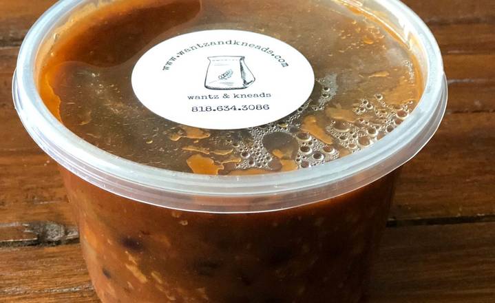 Order Turkey Chili Quart food online from Wantz &amp; Kneads store, Los Angeles on bringmethat.com