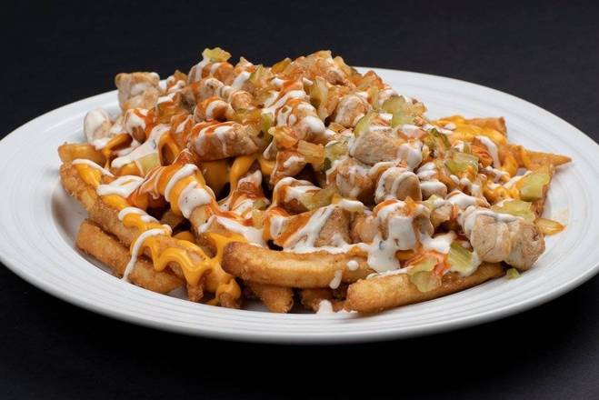 Order Buffalo Chicken Fries (Large) food online from YO! PIZZA & FRIES store, Little Canada on bringmethat.com
