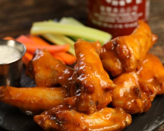 Order Traditional Sriracha Mango food online from Wild Wild Wings store, Denver on bringmethat.com