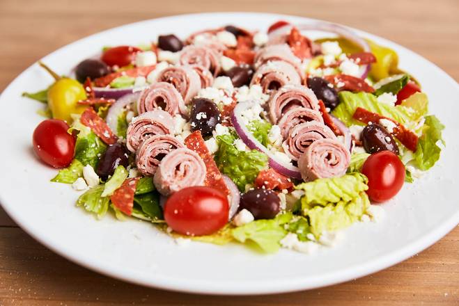 Order Mediterranean Salad - Small food online from Johnny New York Style Pizza store, Lawrenceville on bringmethat.com