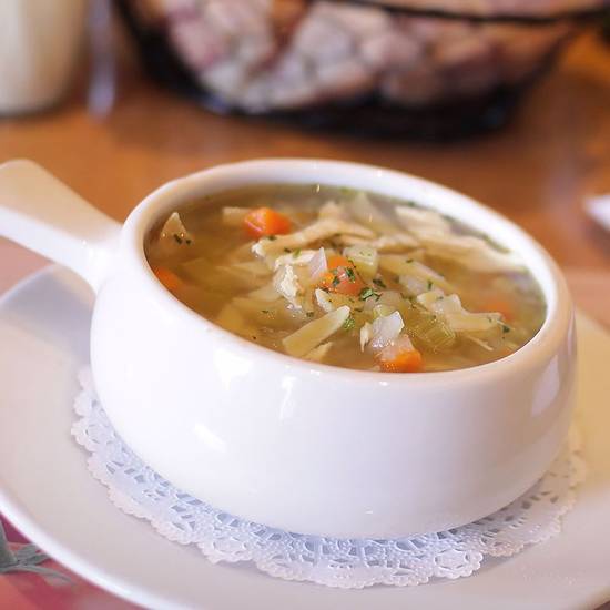 Order Chicken Noodle Soup food online from La Piazza store, Merrick on bringmethat.com