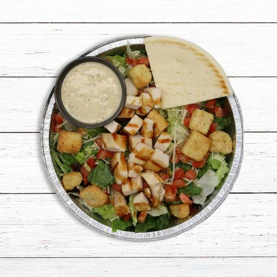 Order Jamaican Jerk Caesar Salad food online from Rumbi Island Grill store, West Bountiful on bringmethat.com