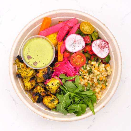 Order CHICKEN BOWL food online from Abbale Telavivian Kitchen store, Miami Beach on bringmethat.com