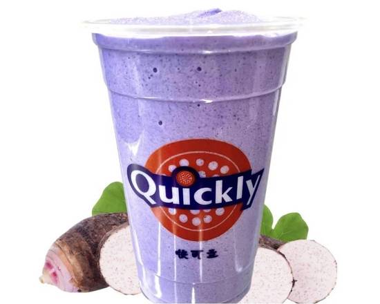 Order Taro Smoothie food online from Quickly Boba store, Los Angeles on bringmethat.com