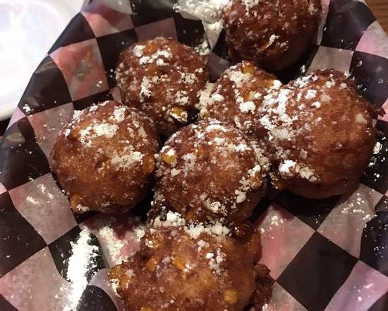 Order Corn Fritters food online from Black Hammock Restaurant store, Oviedo on bringmethat.com