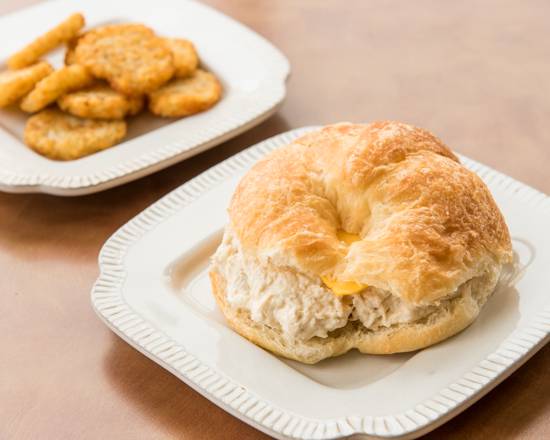 Order Chicken Salad Sandwich food online from Honey Dew Donuts store, Franklin on bringmethat.com