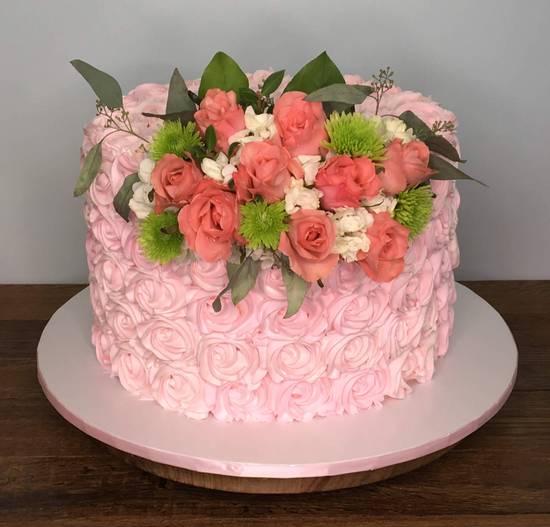 Order Rosette Cake For Any Occasion food online from Lb Cake Stop store, Baldwin Park on bringmethat.com