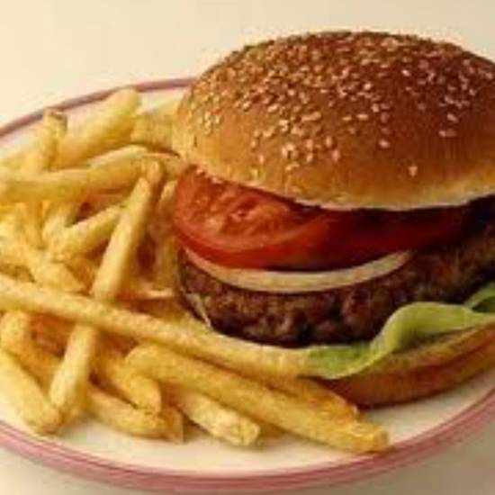 Order Hamburger food online from Vivian Millennium Cafe store, Studio City on bringmethat.com