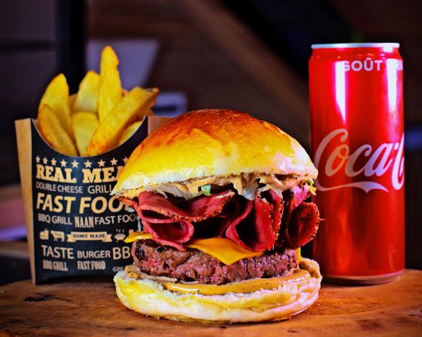 Menu Le black Pepper Burger