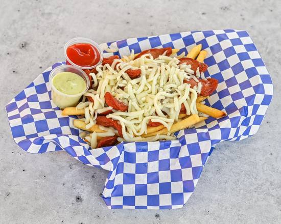 Order Salchipapas food online from Aja Wynwood store, Miami on bringmethat.com