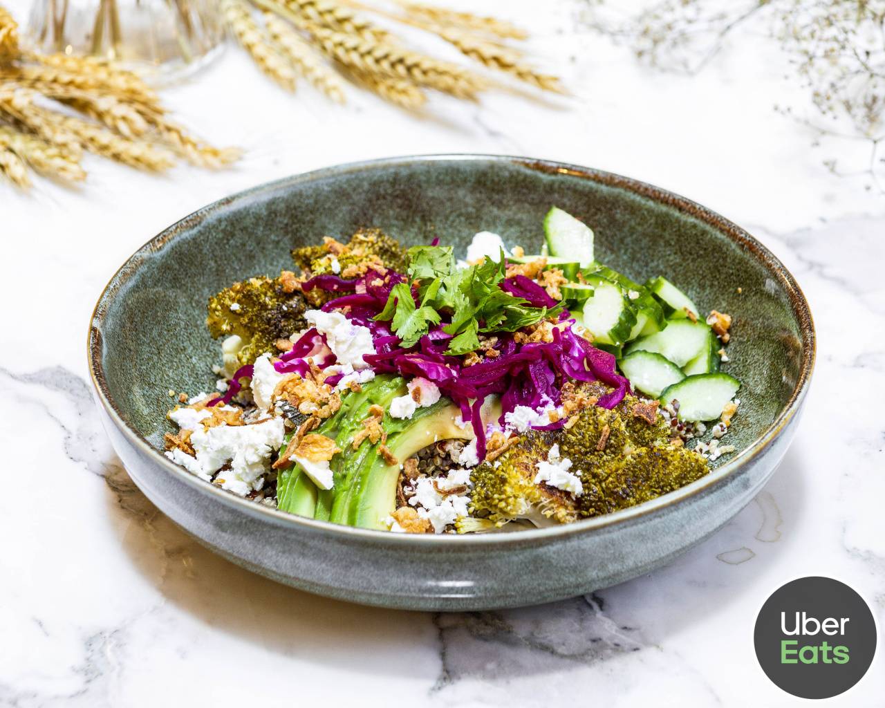 Crispy Quinoa Bowl