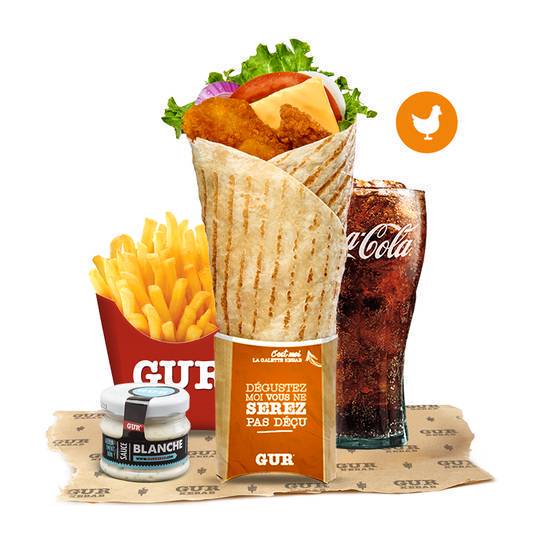 Menu GALETTE TENDERS