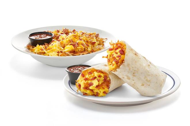 Order The Classic Burrito & Bowl  food online from IHOP store, Williamstown on bringmethat.com