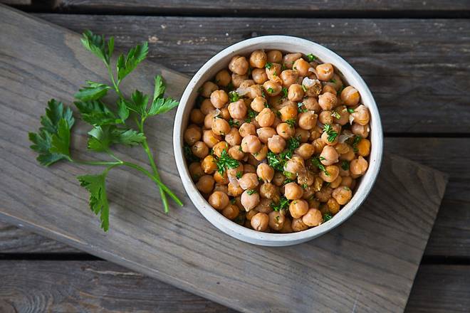 Order Garbanzo Beans food online from Sajj store, San Francisco on bringmethat.com