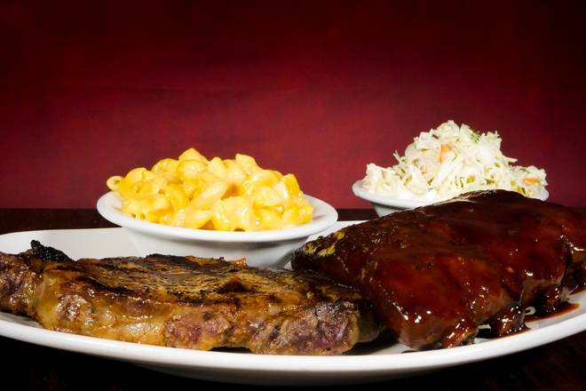 Order Ribeye & Baby Back Ribs food online from Aspen Creek Grill store, Noblesville on bringmethat.com