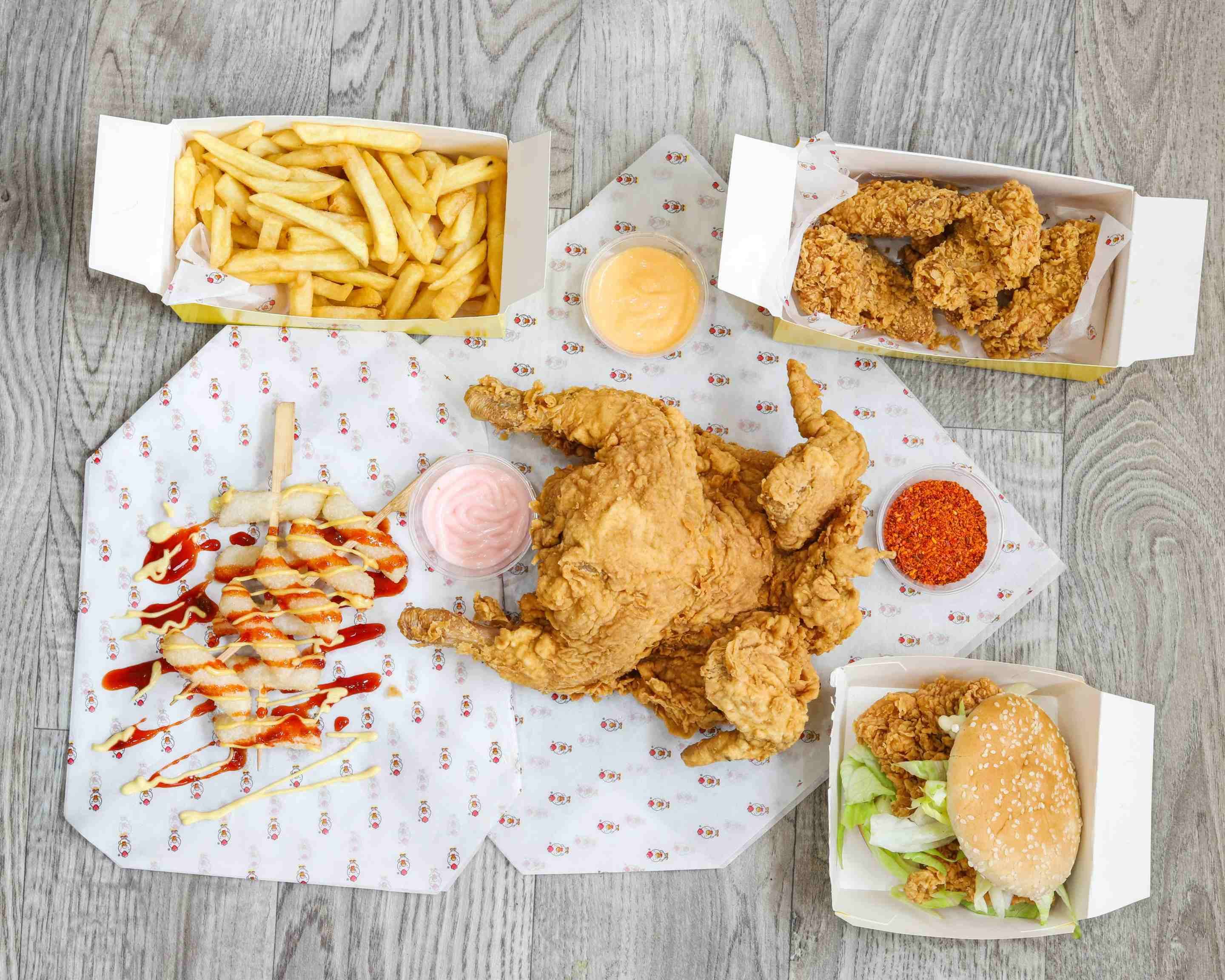 Whole Fried Chicken WFC Menu Takeaway in Glasgow Delivery Menu