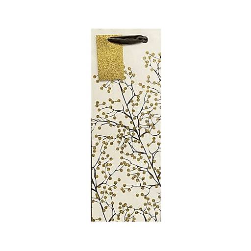 Order The Gift Wrap Company Gold Branches Bottle Bag (EACH) 110344 food online from Bevmo! store, Albany on bringmethat.com