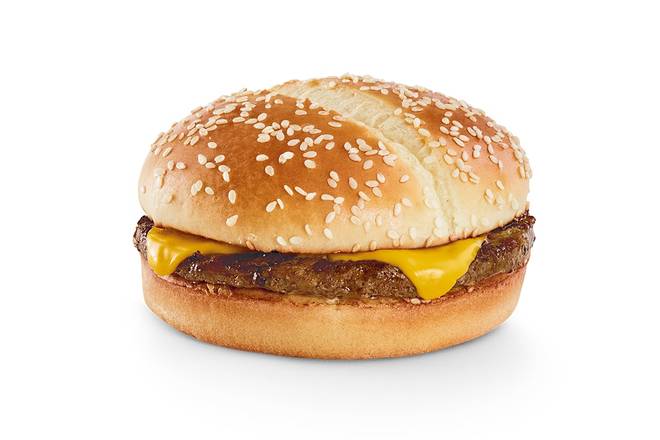 Order Red's Cheeseburger food online from Red Robin Gourmet Burgers store, Fayetteville on bringmethat.com