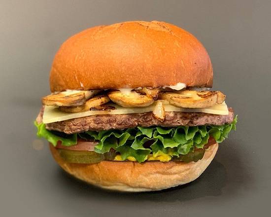 Order Mushroom Swiss food online from Toxic Burger store, Eugene on bringmethat.com