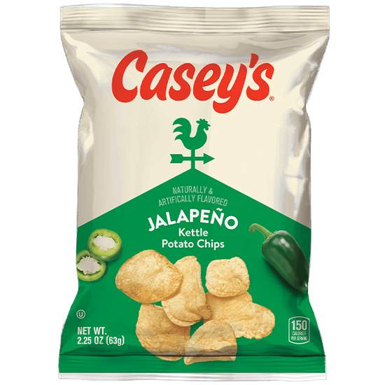 Order Casey's Jalapeno Kettle Chips 2.25oz food online from Casey store, Omaha on bringmethat.com